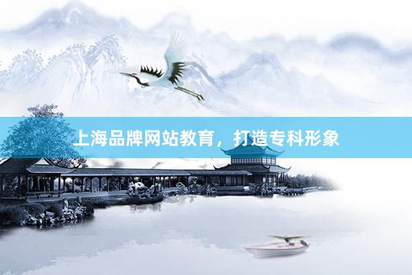 上海品牌网站教育，打造专科形象